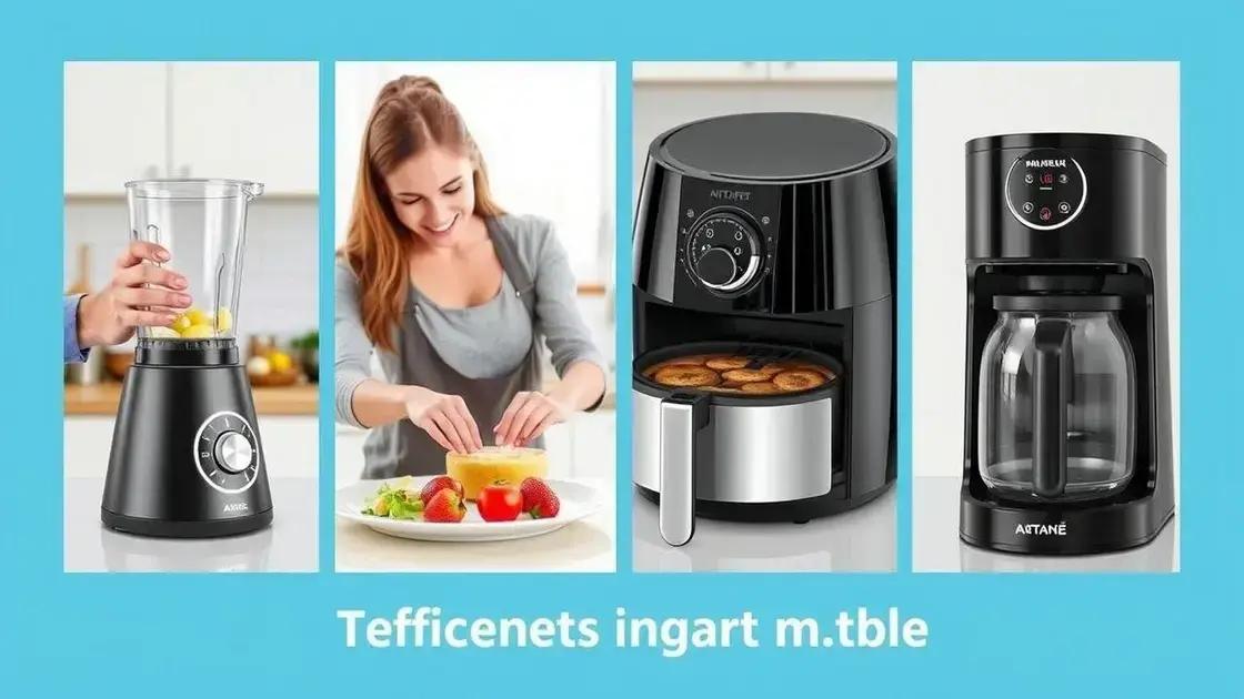 Dicas para maximizar o uso dos eletroportáteis