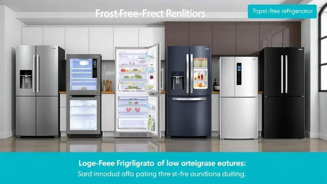 Principais marcas de geladeiras frost free em 2025