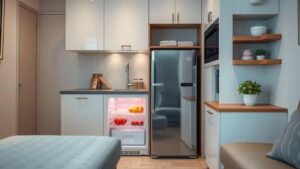 Geladeira pequena para apartamento: transforme seu espaço em 2025