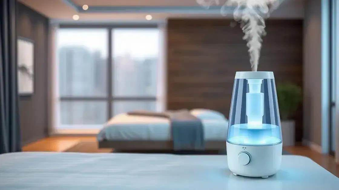 Vantagens de usar um humidificador ultrassônico
