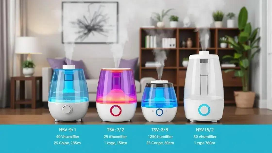 Como escolher o melhor humidificador