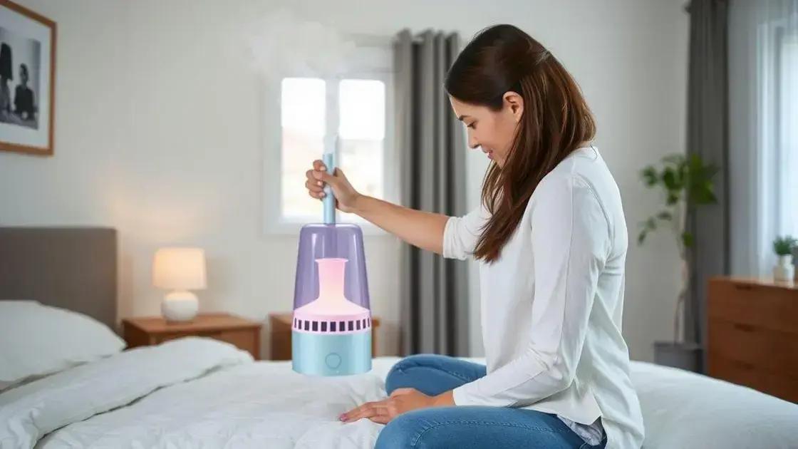 Dicas para usar seu humidificador de forma eficaz