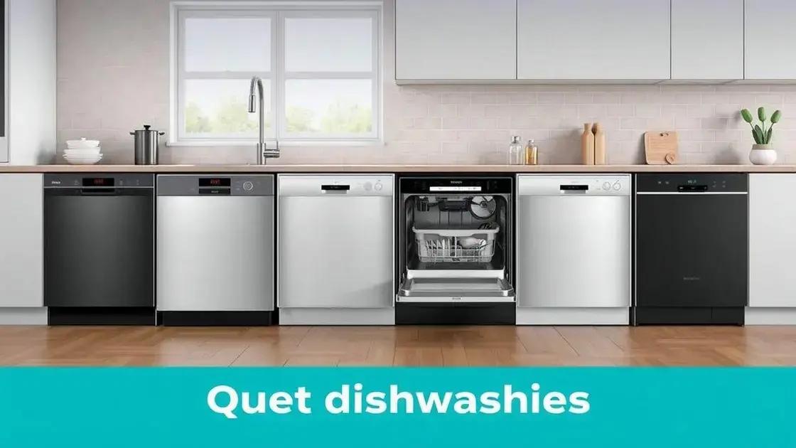 Top 5 lava-louças silenciosas em 2025