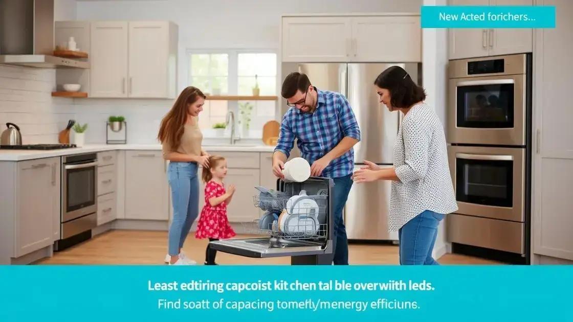 Como escolher a melhor lava-louças para família grande