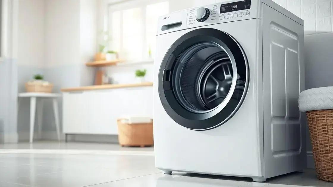 Economizando energia com lavadoras modernas