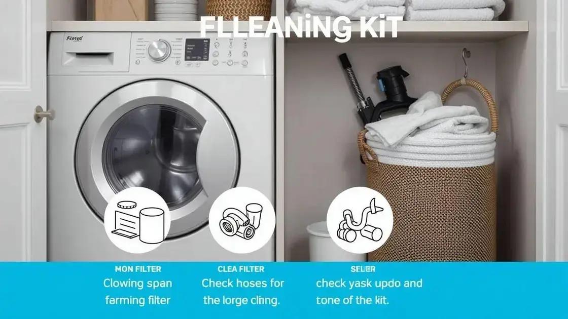 Dicas para manutenção da sua lavadora de roupas