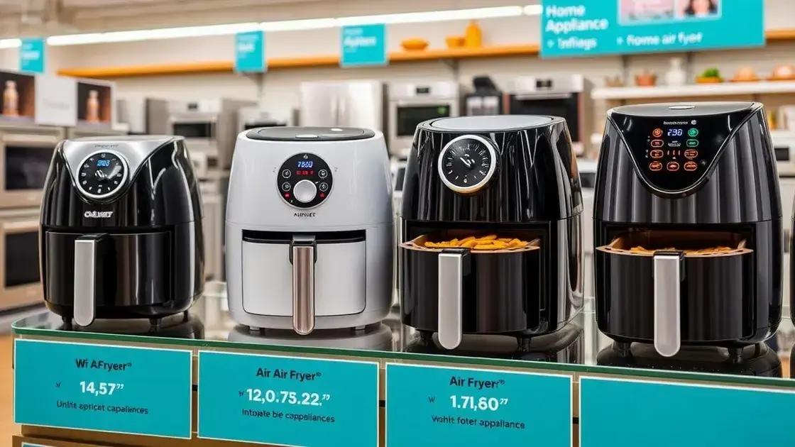 Como escolher a melhor air fryer