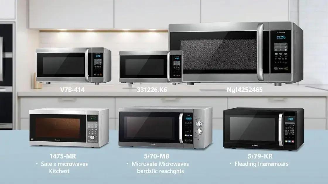 como escolher o micro-ondas ideal