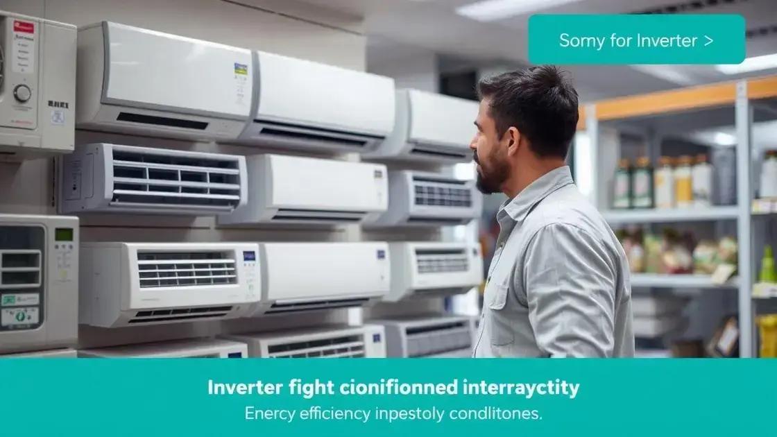 Como escolher o melhor ar condicionado inverter