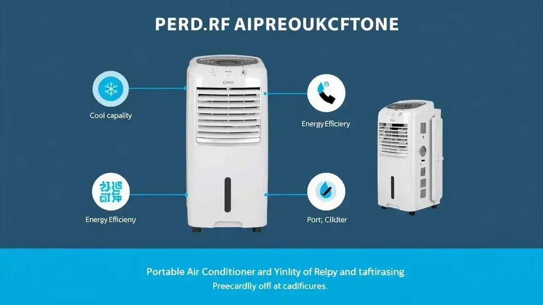 Principais características a considerar