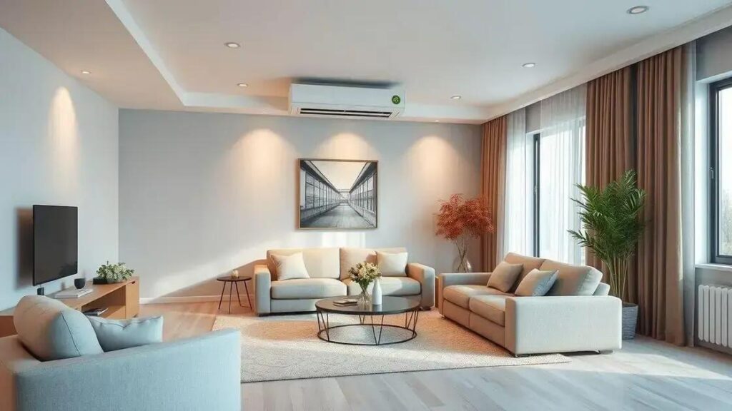 Ar condicionado 18.000 BTUs para sala grande: conforto garantido em cada ambiente