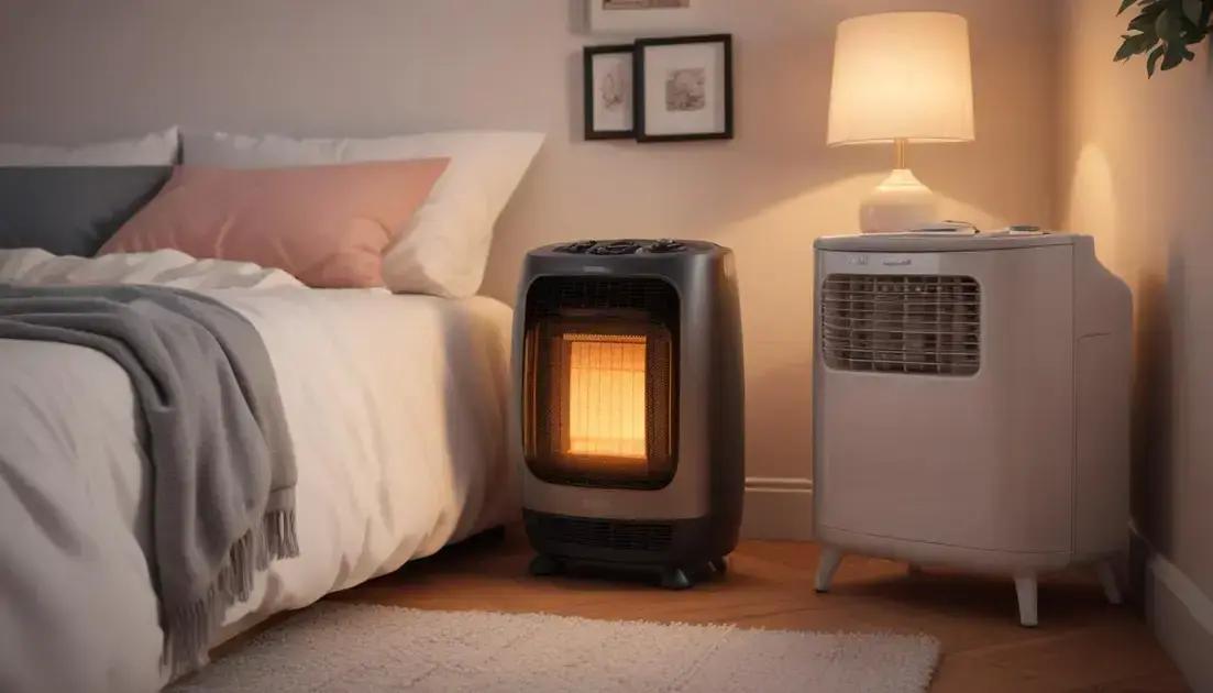 Como escolher o aquecedor perfeito para o seu quarto