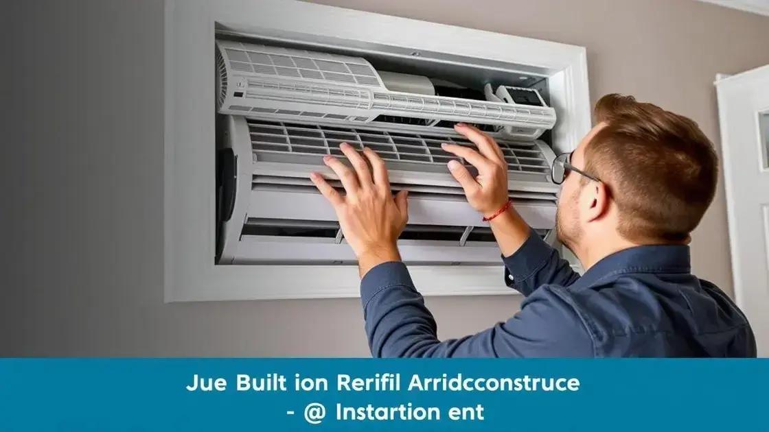 Dicas de instalação e manutenção