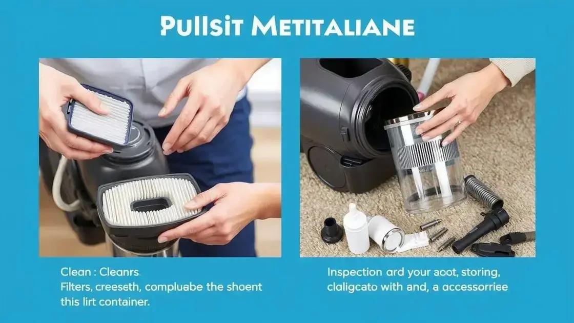 Como manter seu aspirador de pó em bom estado