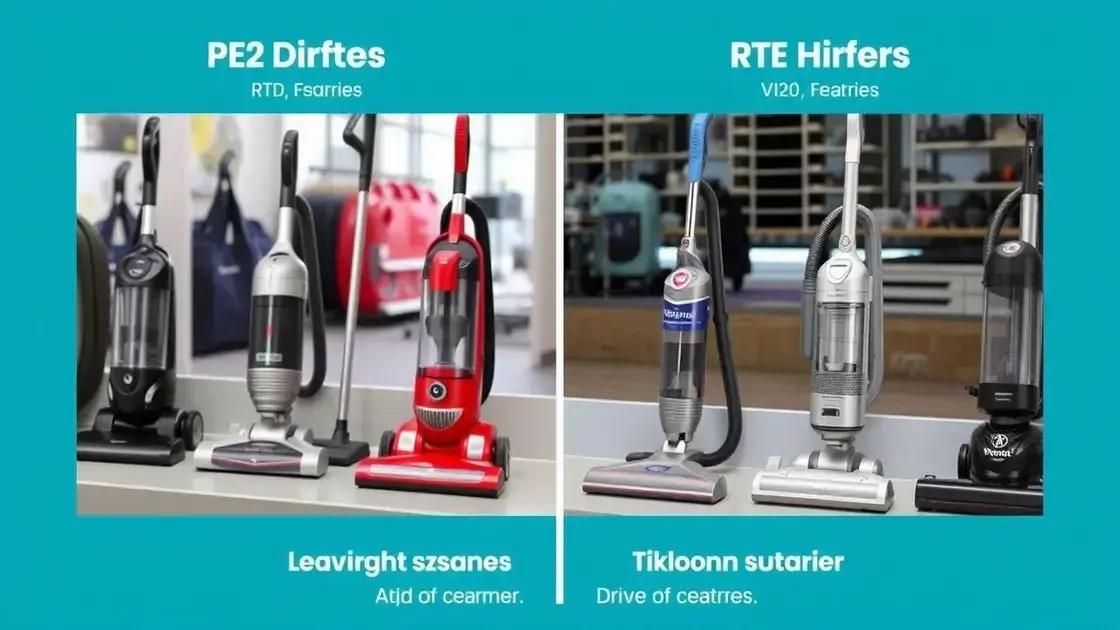 Comparação de preços e funcionalidades