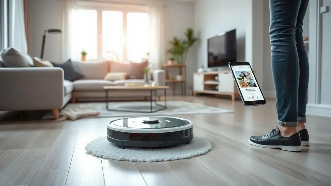 Vantagens do aspirador robô com esfregão e aspiração