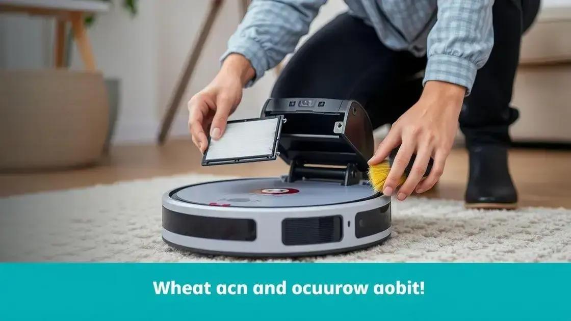 Dicas para manter seu aspirador robô em ótimo estado