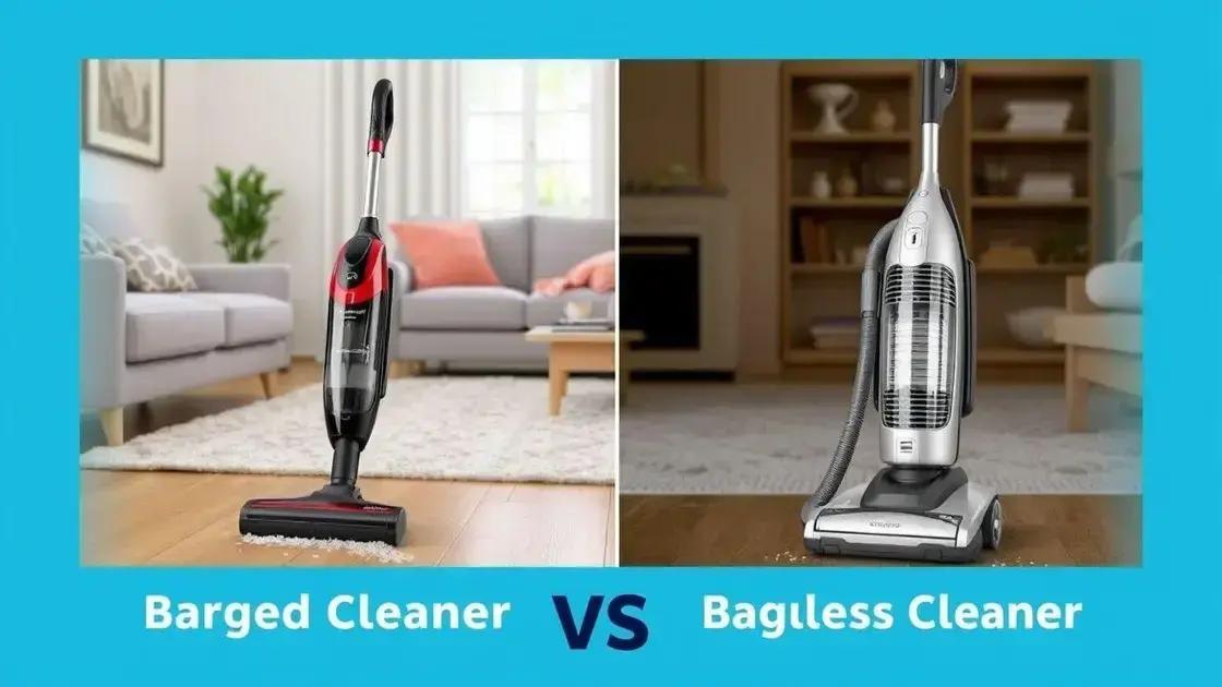 Comparativo: aspirador com saco vs sem saco