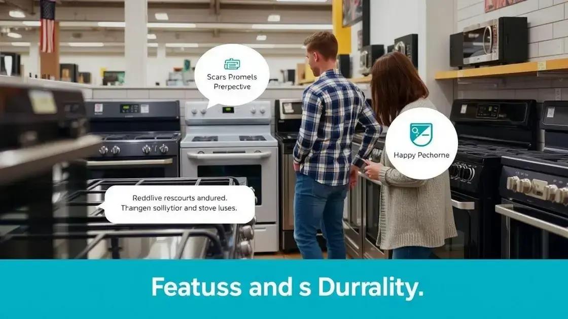 Dicas para escolher um fogão durável