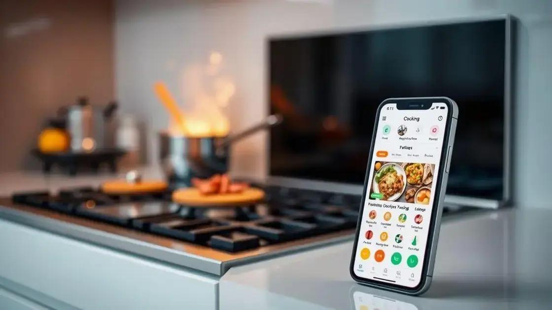 Vantagens do controle por aplicativo