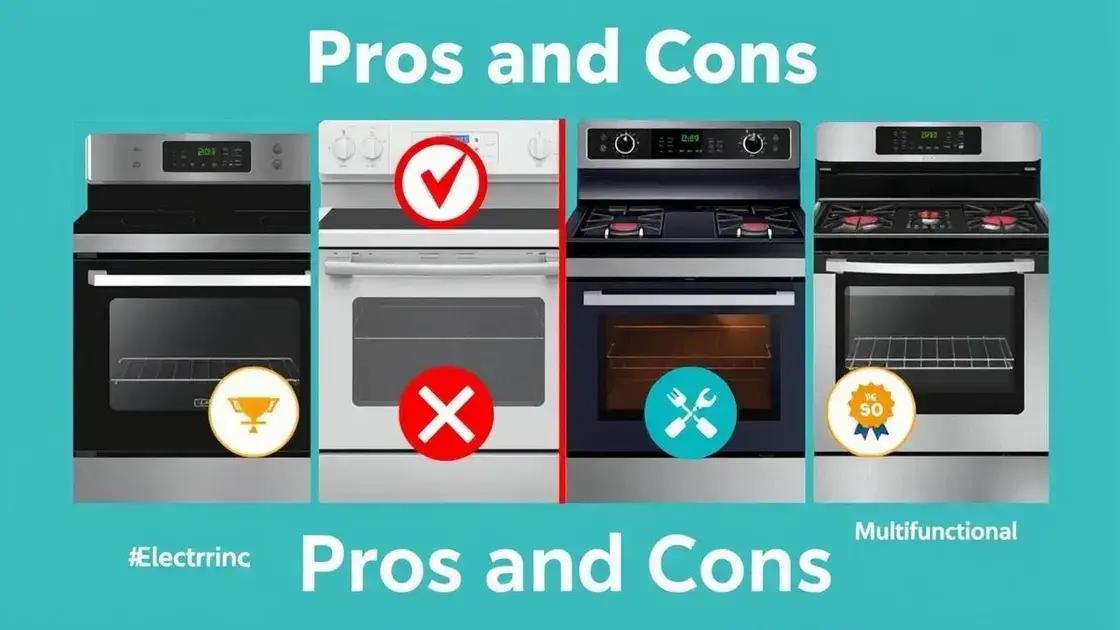 Prós e contras dos fornos para assar