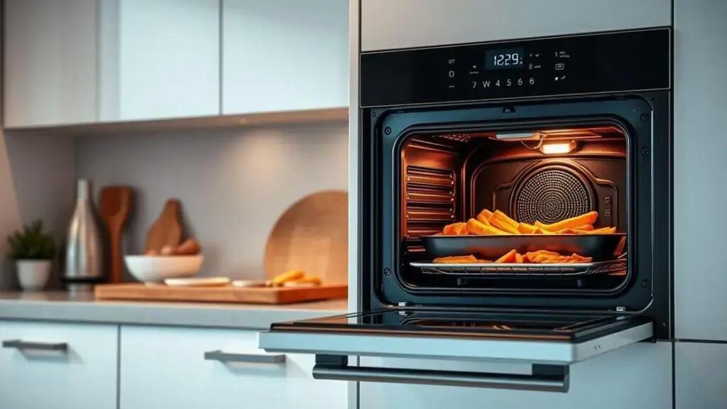 Forno elétrico com função airfryer embutida: a revolução na sua cozinha