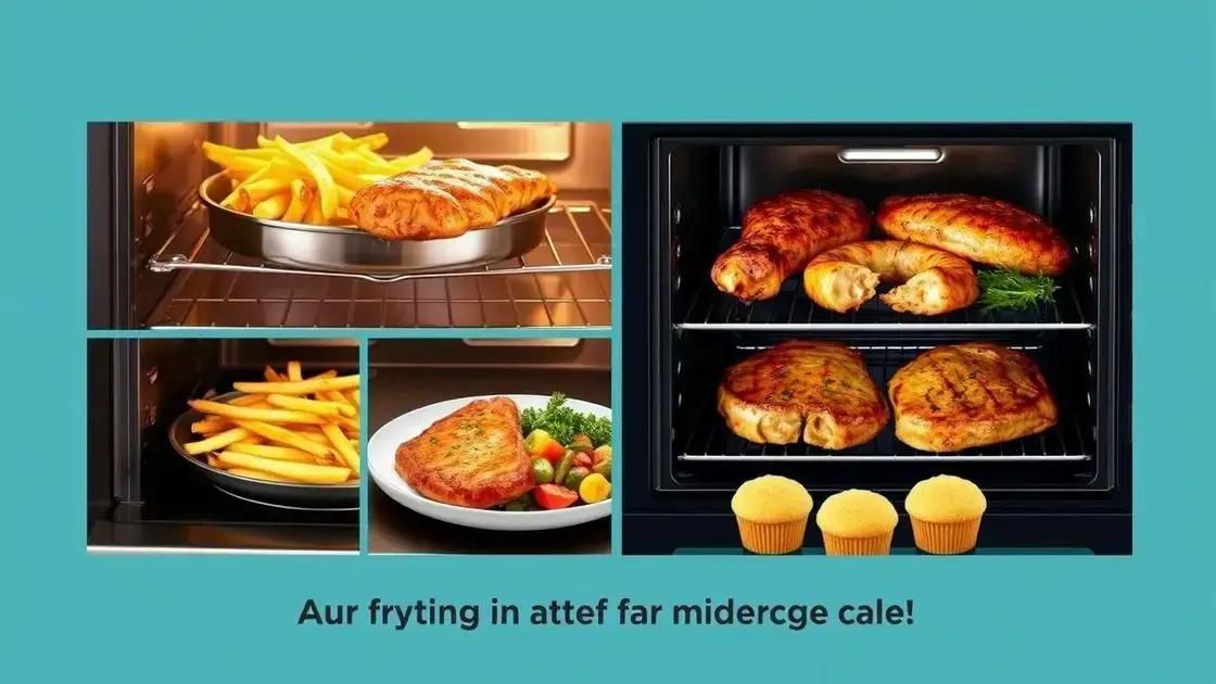 Melhores receitas para preparar no forno com airfryer