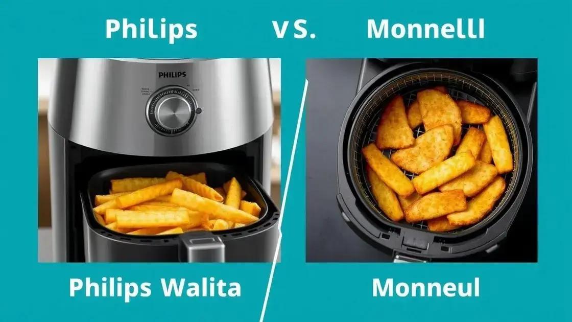 Qual fritadeira é mais eficiente em frituras?