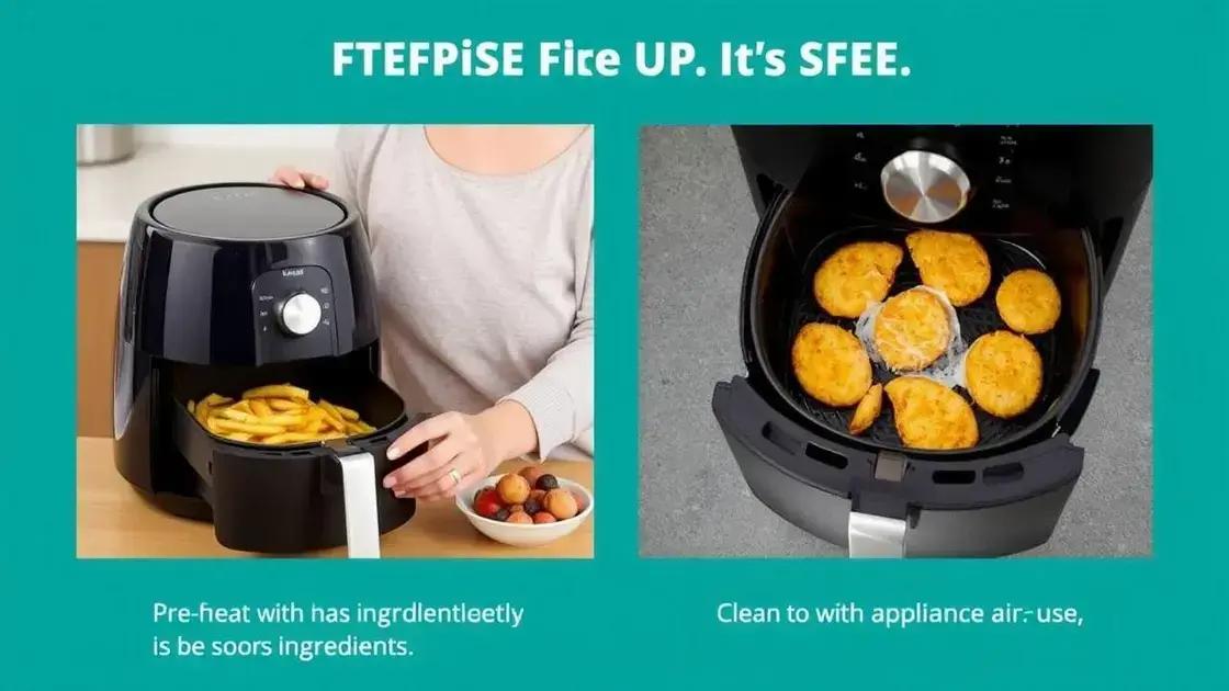 Dicas para otimizar o uso da fritadeira