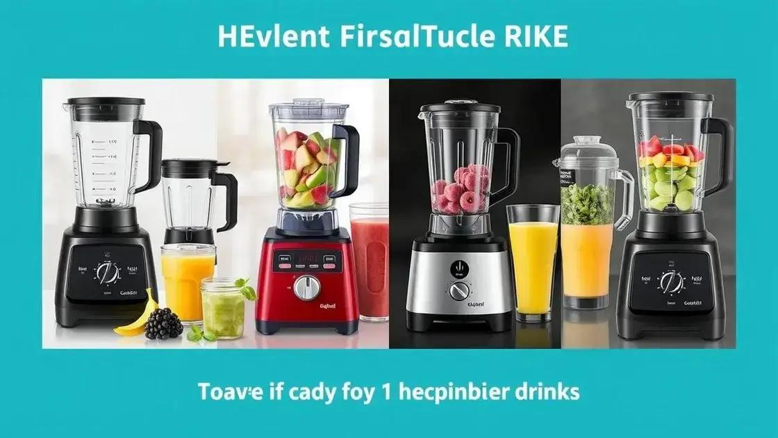 Principais características a considerar