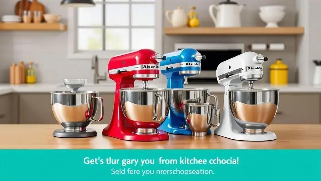 Como escolher a batedeira ideal