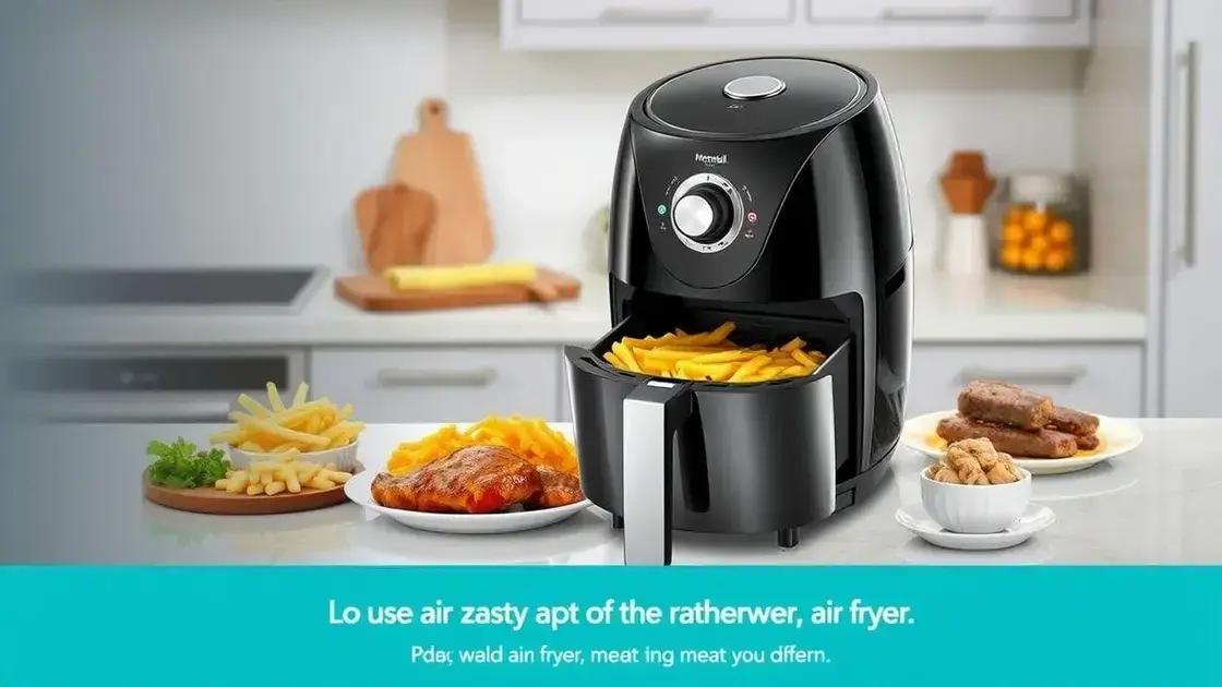 vantagens da air fryer Mondial