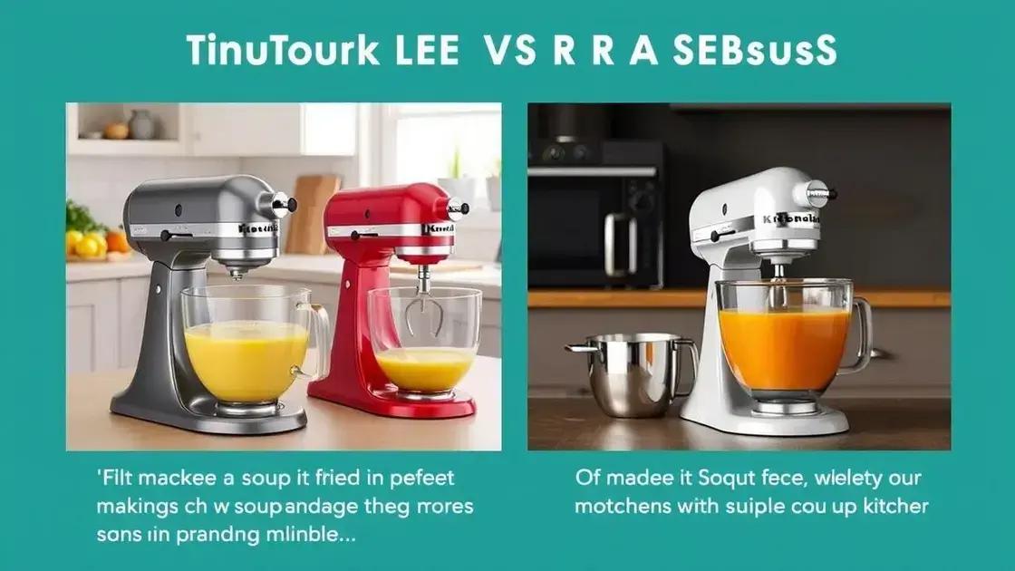 Comparação entre mixers: qual é o melhor para sopas?