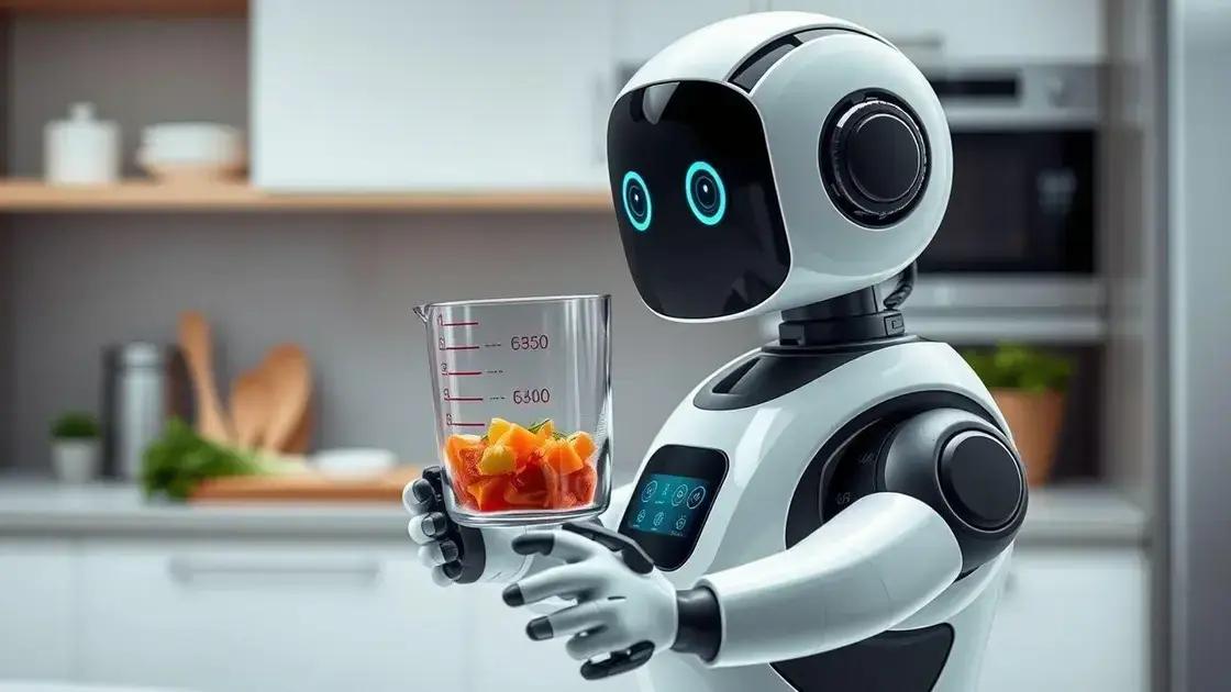 Vantagens do uso de um robô de cozinha com copo medidor