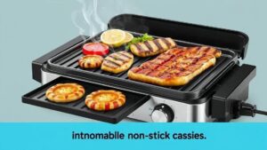 Grill elétrico com chapas removíveis e antiaderentes: conheça as vantagens