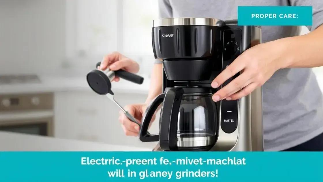 Como cuidar da sua cafeteira elétrica