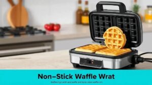 Ferro de waffle antiaderente e fácil limpeza: descubra os benefícios