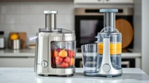Espremedor de frutas inox vs plástico: qual vale mais para você?