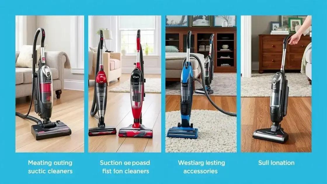 Como escolher o aspirador de pó ideal