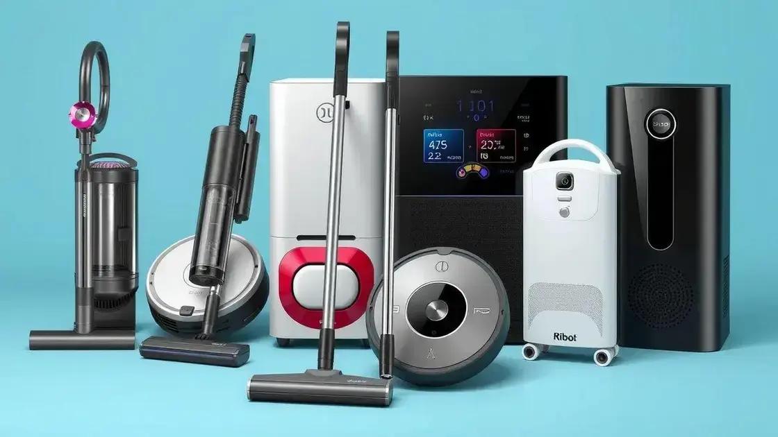 Principais marcas de aspiradores em promoção