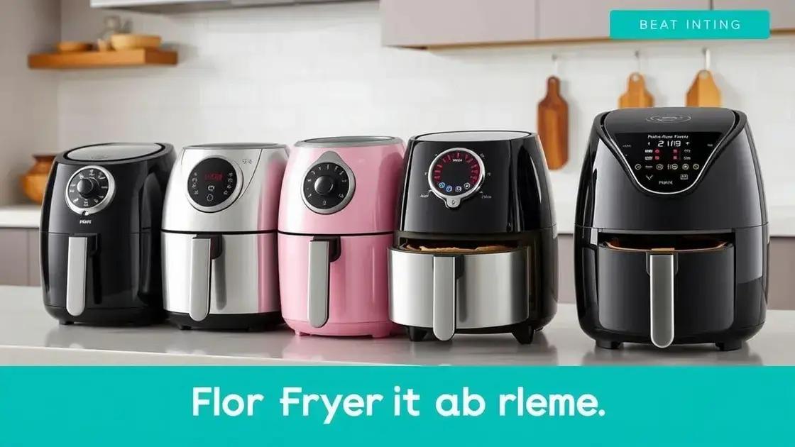 Top 5 air fryers com melhor custo-benefício em 2025