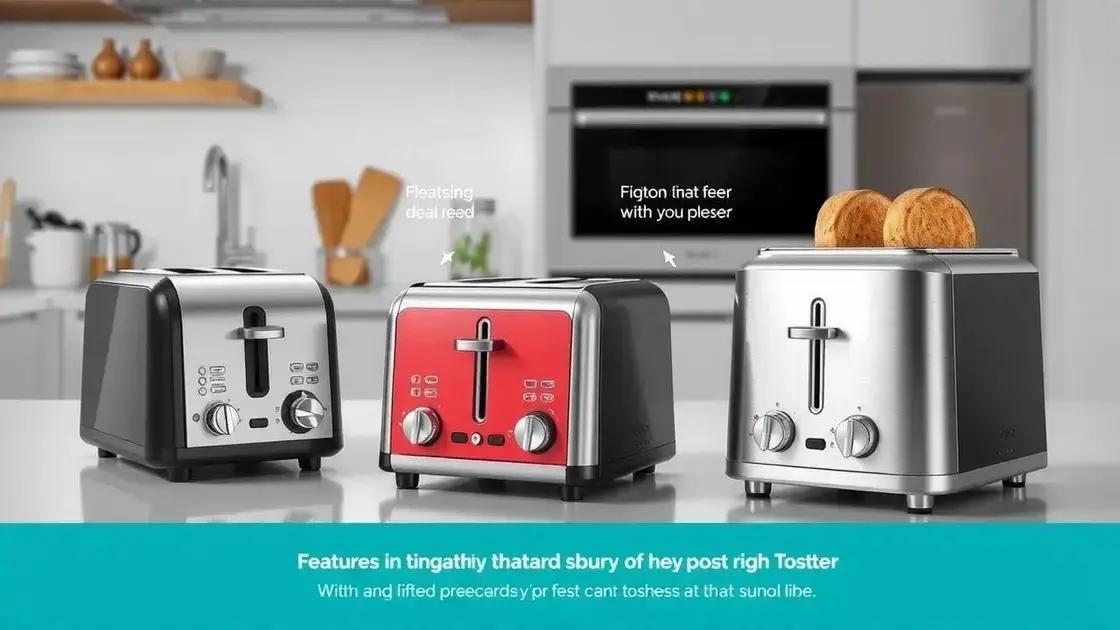 Dicas para escolher sua torradeira ideal