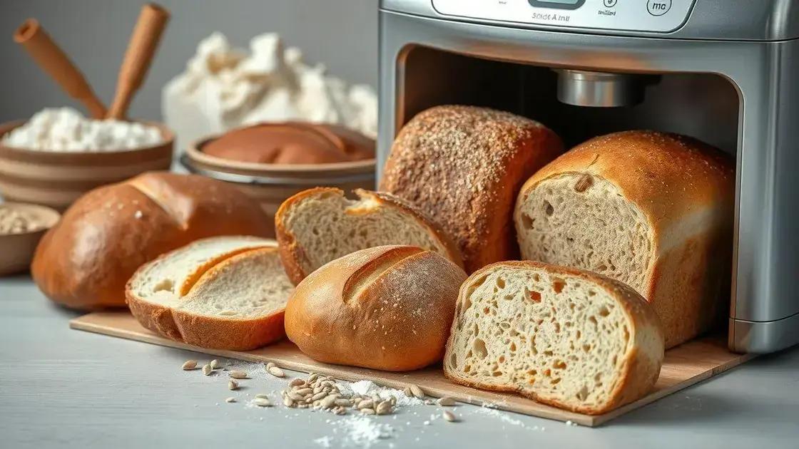 Vantagens de usar uma máquina de pão em sua casa