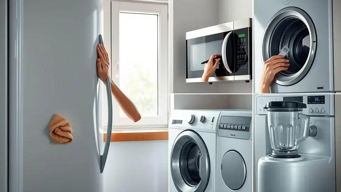 Dicas de limpeza correta para cada parte do aparelho