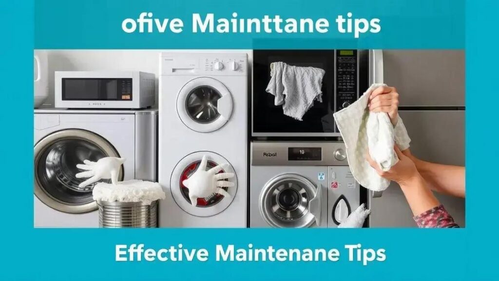 Dicas de manutenção de eletrodomésticos que você precisa conhecer