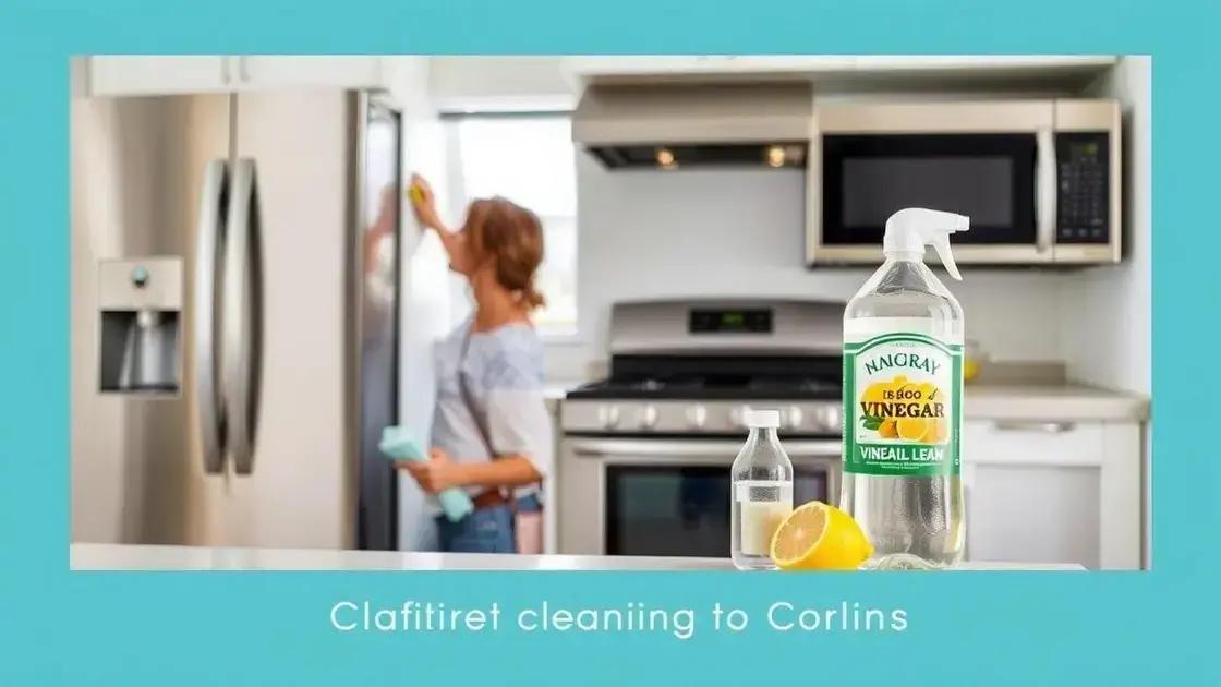 dicas para limpeza e conservação