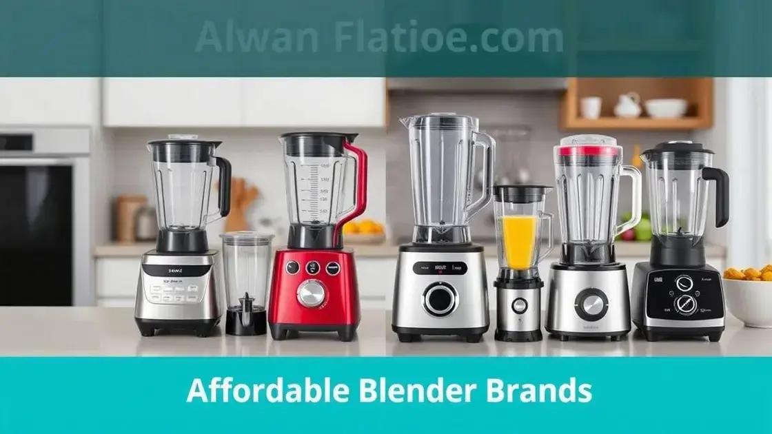 As melhores marcas de liquidificadores baratos