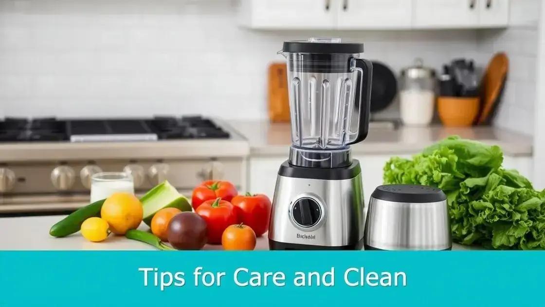 Dicas para manter seu liquidificador em ótimo estado